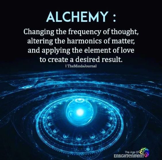 Inspirational Alchemy Poster