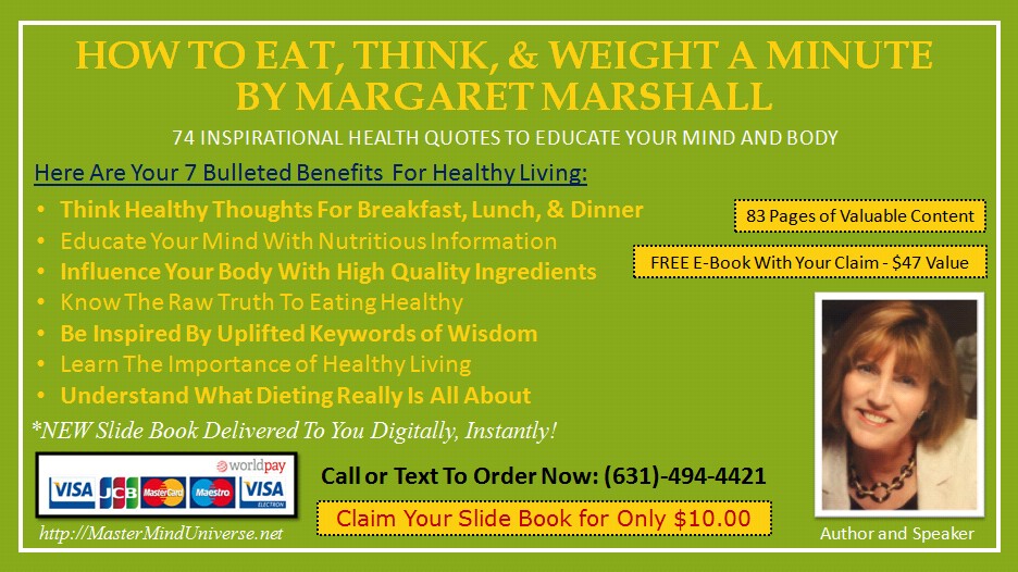 Healthy Living - Margaret Marshall