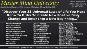 Universal Laws of Life