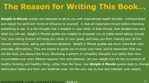 Reason for Writing - Margaret Marshall