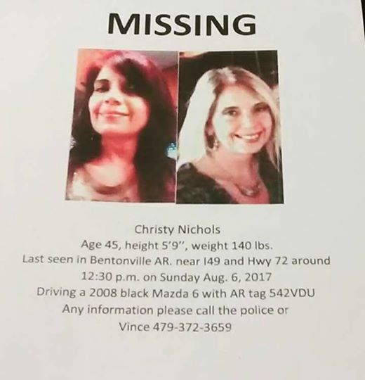 Christy Nichols Missing Flyer – Master-Mind-University: MMU