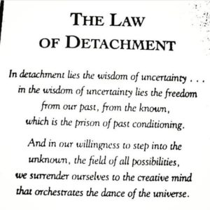 Inspirational Detachment Poster