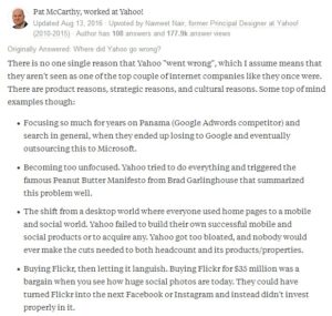 Yahoo Article Screenshot